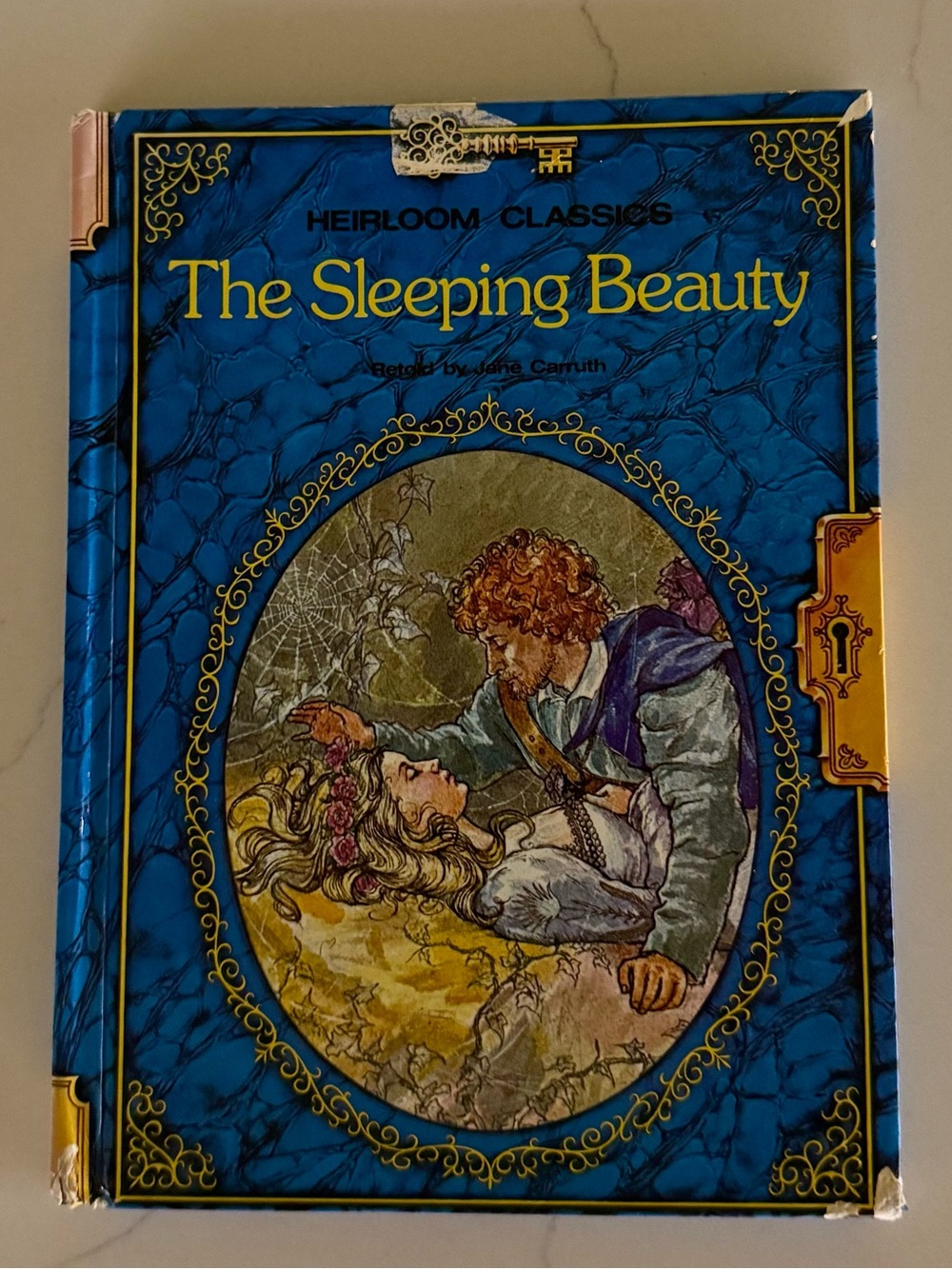 Heirloom Classics "The Sleeping Beauty" Hardcover - Blue & Gold